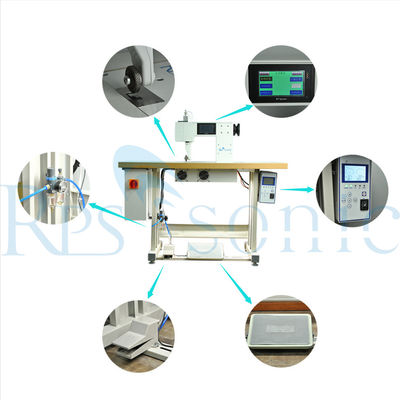 1000w 20khz Ultrasonic Sewing Machine For Lamination And Edge Sealing