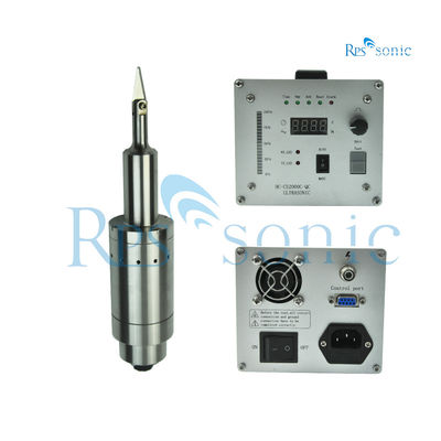 30Khz Installed Ultrasonic Replacement Blade Cutter For Plastic Cutting