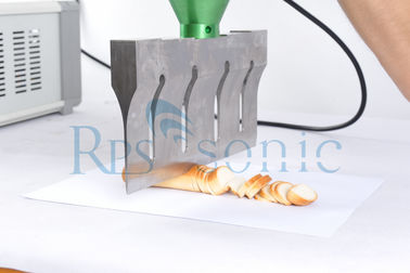 Food Industry Ultrasonic Cutting Tool Neat  Bread / Sandwich Slitting