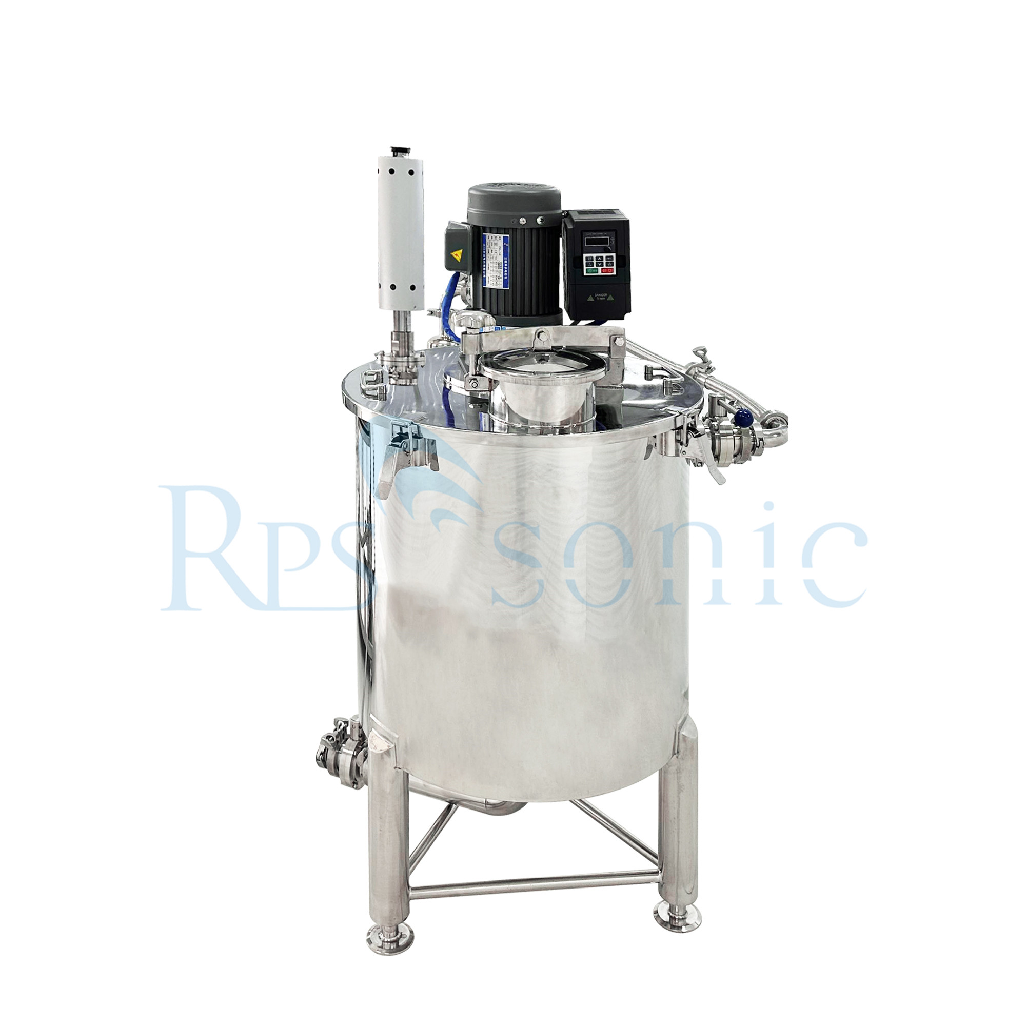 100L mixing tank Ultrasonic Vitamin C and herbal extraction machine